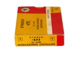 Kynoch Nitro Express 31/4" 480 Grains Solid - 5 rds - Image 2 of 3