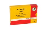Kynoch Nitro Express 31/4" 480 Grains Solid - 5 rds - Image 1 of 3
