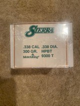 Sierra Matchking .338 cal 300gr - 1 of 2