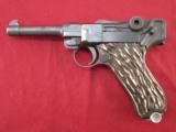 DWM Luger in .30 Luger with Aftermarket Grips - 2 of 9