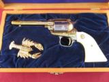 Colt Frontier Scout Maine Sesquicentennial .22LR with Gold Lobster
- 1 of 15