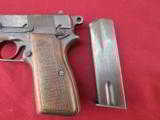 Nazi FN(Browning) Hi-Power 9mm Pistol - 9 of 15