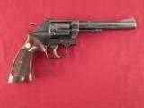 Smith and Wesson Model 17-3 .22LR Revolver with Wood Grips - 1 of 13