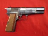 Browning Hi-Power 9mm Pistol "Like New" Wood Grips & Browning Pouch - 1 of 15