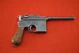 Mauser Broomhandle "Red Nine" Pistol 5.25" Barrel & Stripper Clips - 1 of 15