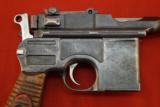 Mauser Broomhandle "Red Nine" Pistol 5.25" Barrel & Stripper Clips - 10 of 15