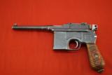 Mauser Broomhandle "Red Nine" Pistol 5.25" Barrel & Stripper Clips - 2 of 15