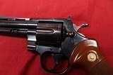 Colt Python .357 magnum revolver 4 inch barrel - 3 of 11