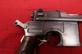 Mauser Broomhandle Pistol Model C 96 30 Mauser caliber - 9 of 11