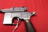 Mauser Broomhandle Pistol Model C 96 30 Mauser caliber - 3 of 11