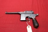 Mauser Broomhandle Pistol Model C 96 30 Mauser caliber - 1 of 11