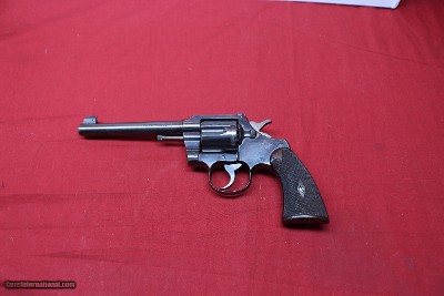 Colt Officers Model Target 38 .38 caliber custom order grips