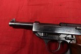 Walther P38 semi auto pistol 9mm caliber - 15 of 19