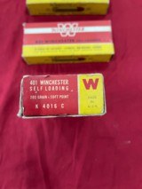 Winchester 401 Self- Loading Ammo - 2 of 4