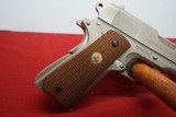 Colt Series 70 1911 Combat Commander Electroless Nickle - 2 of 12