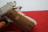 Colt Series 70 1911 Combat Commander Electroless Nickle - 6 of 12