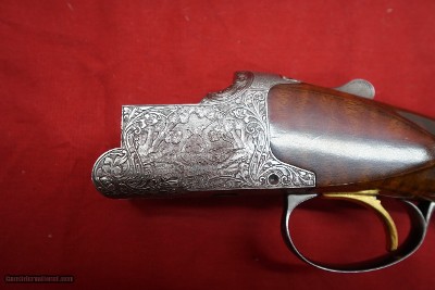 Browning Superposed Diana ANGELO BEE ENGRAVED 20ga Choked **$ (imp mod) - Image 5 of 22
