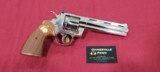 Colt Python Nickle finish 6 inch barrel 357 mag - 7 of 10