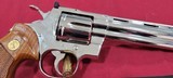 Colt Python Nickle finish 6 inch barrel 357 mag - 9 of 10