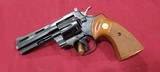 Colt Python 4 inch barrel 357 mag