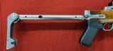 Stainless ruger mini-14 .223 cal pre ban factory folding stock - 4 of 8