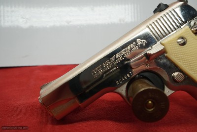 RARE Nickel Colt MK IV Series 80 Govt Model 380 auto - Image 4 of 7