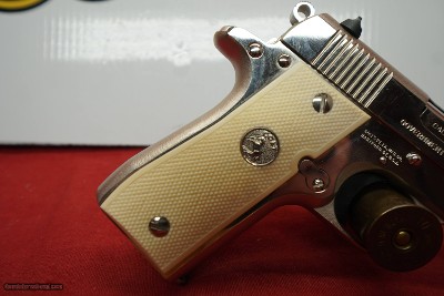 RARE Nickel Colt MK IV Series 80 Govt Model 380 auto - Image 7 of 7