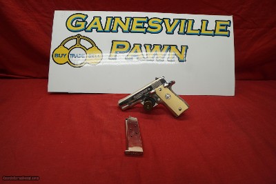 RARE Nickel Colt MK IV Series 80 Govt Model 380 auto - Image 2 of 7