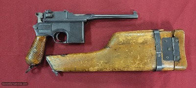 Mauser C96 Broomhandle with Wartime stock