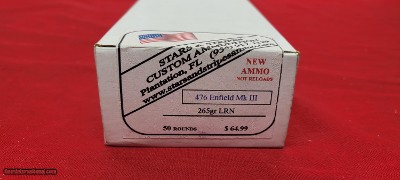 476 Enfield Mk III Ammo