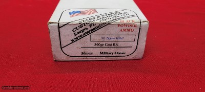 33 Rounds of 50 Navy BP Ammo
