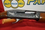 Engraved Remington Model 1100 in 20ga - 3 of 12