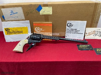 Rare all blue Colt SAA Buntline 45 Colt - Image 8 of 12