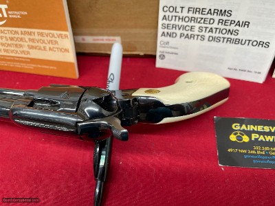 Rare all blue Colt SAA Buntline 45 Colt - Image 5 of 12