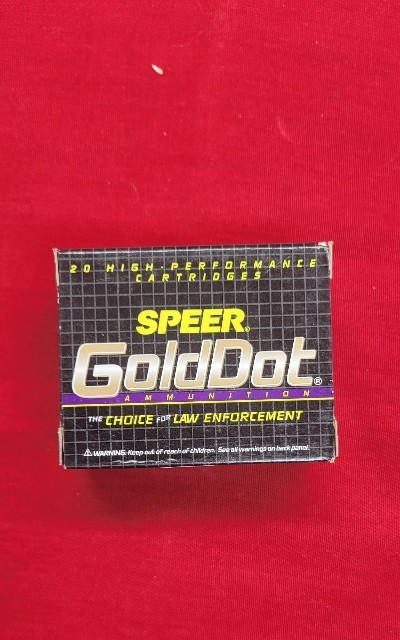 Speer GoldDot 45 G.A.P 185gr. GDHP