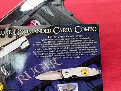 Sale price $2299..Ruger delux carry combo 1 of 100 - Image 13 of 15