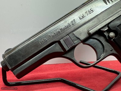 FNH pistole modell 27 (cz27) kal. 7.65 Eagle marks - Image 3 of 15