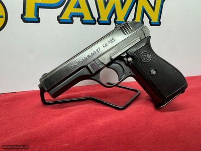 FNH pistole modell 27 (cz27) kal. 7.65 Eagle marks - Image 2 of 15