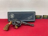 S & W model 14 nicely engraved