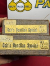 Consecutive Pair of Colt SAA Buntline 45 Colt - 15 of 18