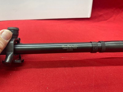 USMC Sniper scope Malcolm manufacture 8 power - Image 2 of 11
