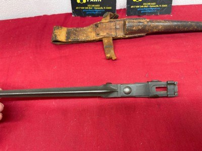 1941 Johnson Bayonet with Sheath - Image 4 of 10