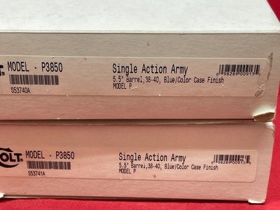 Two Colt SAA'S consecutive serial numbers - Image 11 of 11