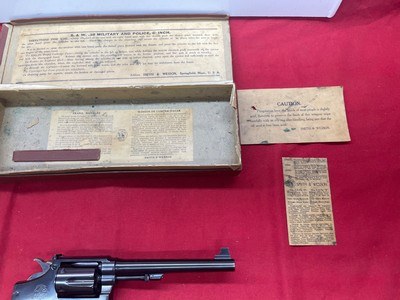 Superb S & W Military & Police Target 38 special - Image 3 of 20