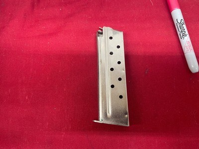 Colt Commander 1911A1 9mm factory Nickel - Image 8 of 8