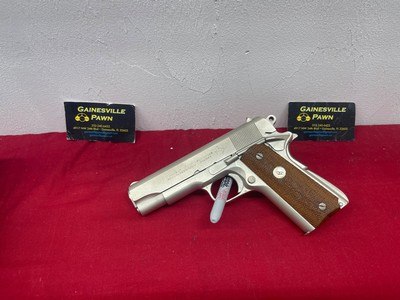 Colt Commander 1911A1 9mm factory Nickel - Image 2 of 8
