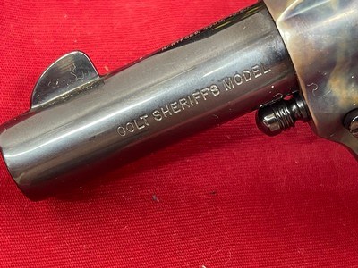 Colt SAA Sheriff's model convertible 44 Special,44/40 - Image 4 of 7