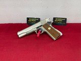 Colt 1911A1 Series 70 factory nickel 45 ACP