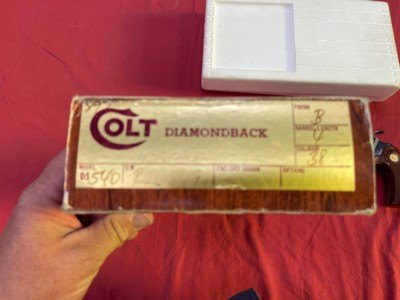 Colt Diamondback 38 Special like new in factory box - Image 9 of 9