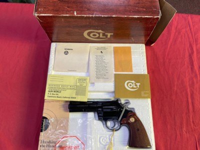 Colt Diamondback 38 Special like new in factory box
